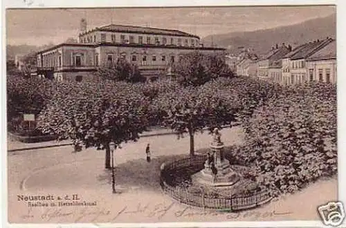 30143 Ak Neustadt an der Haardt Hetzeldenkmal 1910