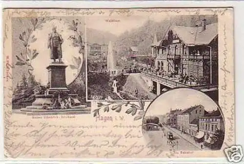 25376 Mehrbild Ak Hagen in Westfalen 1903