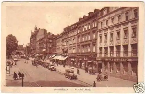 22093 Ak Saarbrücken Reichsstrasse 1932