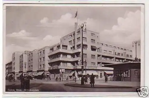 21790 Ak Düren Rheinland Wirteltorplatz 1939