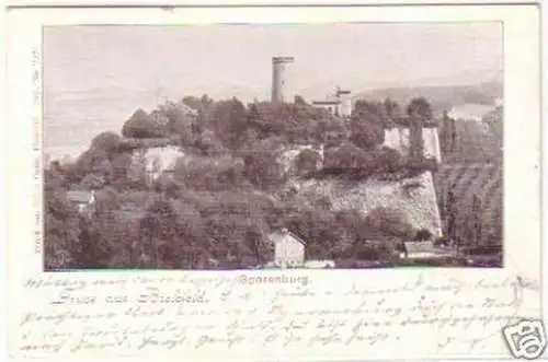 20896 Ak Gruss aus Bielefeld Sparenburg 1906