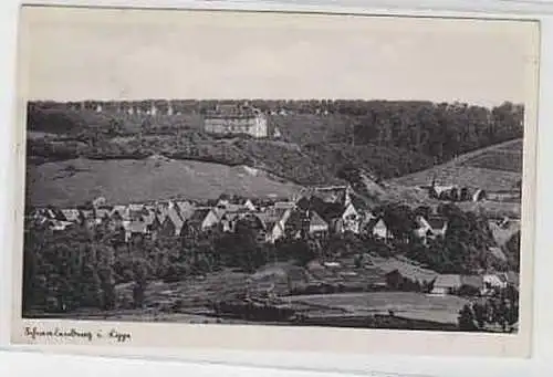 17407 Ak Schwalenberg in Lippe Totalansicht um 1930