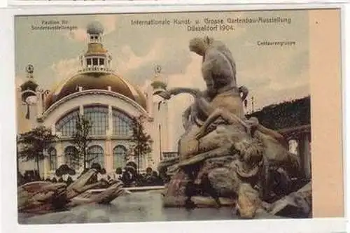 16477 Ak Düsseldorf Int. Kunst- & grosse Gartenbau Ausstellung 1904