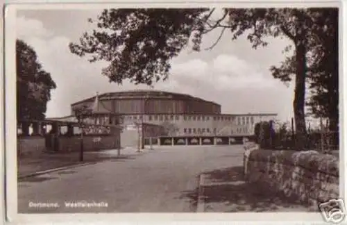 13921 Ak Dortmund Westfalenhalle um 1940