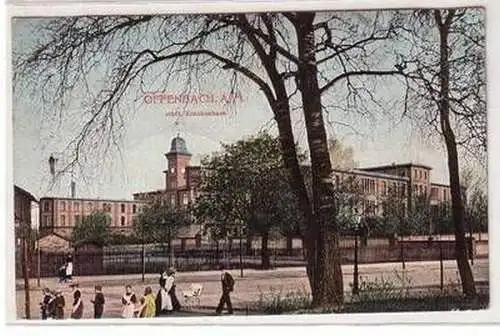 13883 Ak Offenbach am main städtisches Krankenhaus um 1910