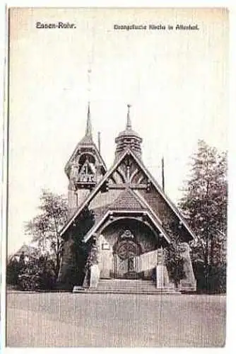 13157 Ak Essen evangelische Kirche in Altenhof um 1925