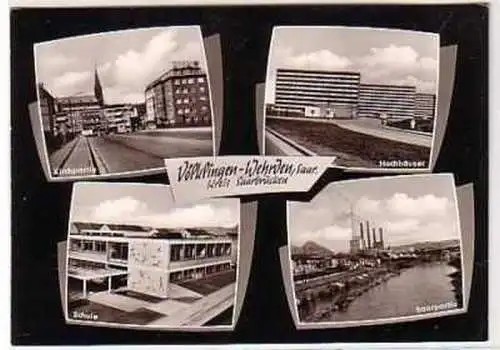 12038 Mehrbild Ak Völklingen Wehrden Saarland um 1960