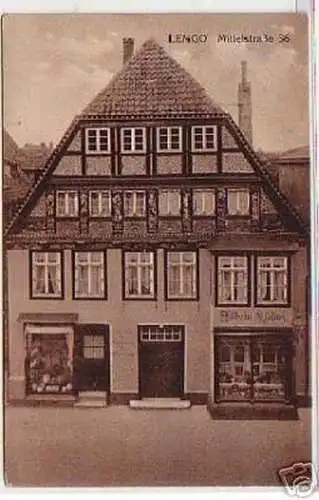 10785 Feldpost Ak Lemgo Mittelstrasse 1918