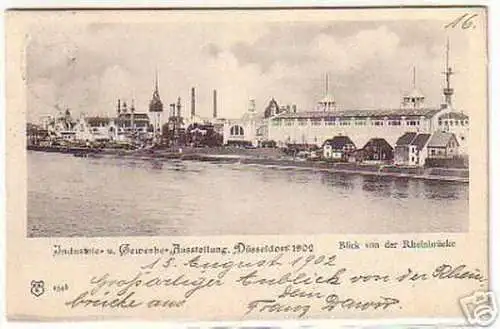 09740 Ak Industrie Gewerbe Ausstellung Düsseldorf 1902