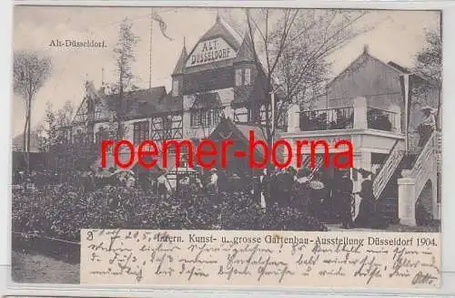 08952 Ak Düsseldorf Internationale Kunst- & Gartenbauausstellung 1904