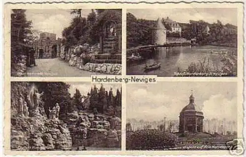 07606 Mehrbild Ak Hardenberg Neviges 1935