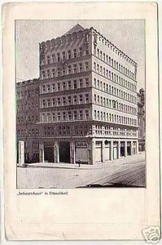 06837 Ak Industriehaus in Düsseldorf um 1930