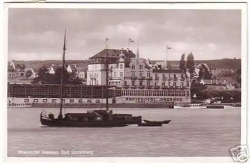 06892 Ak Bad Godesberg Rheinhotel Dreesen 1940