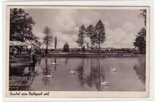 05309 Ak Kandel vom Stadtpark aus um 1940