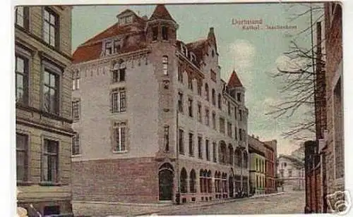 05059 Ak Dortmund Katholische Gesellenhaus um 1910