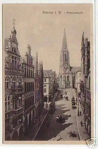 03293 Ak Münster in W. Prinzipalmarkt 1914