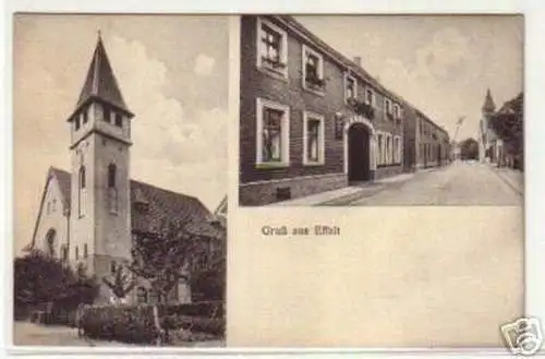 01009 Mehrbild Ak Gruß aus Effelt um 1920