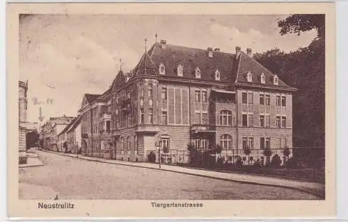 71959 Ak Neustrelitz Tiergartenstrasse 1929