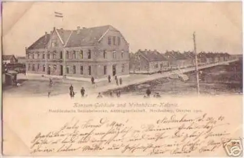 16542 Ak Nordenham Konsum Gebäude 1902