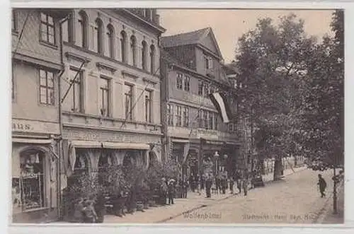 58342 Ak Wolfenbüttel Stadtmarkt Hotel Bayerischer Hof 1908