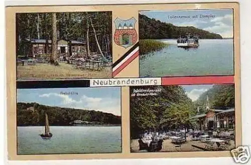 32797 Feldpost Ak Neubrandenburg Restaurant 1916