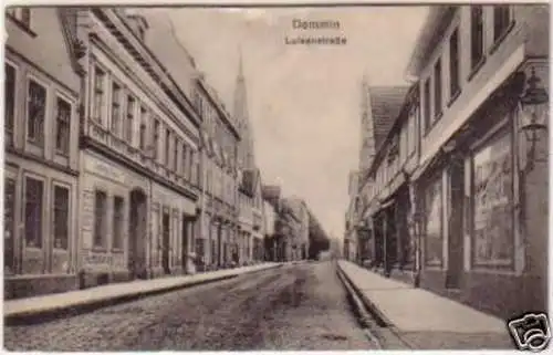 23340 Ak Demmin in Mecklenburg Luisenstrasse 1914