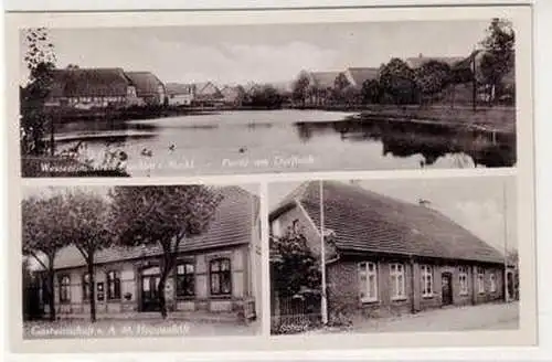 58167 Mehrbild Ak Wessentin Kreis Parchim in Mecklenburg um 1940