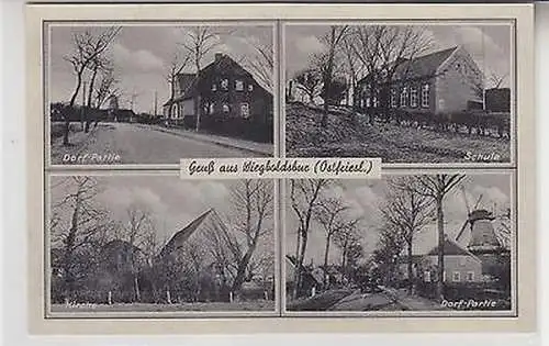 14819 Mehrbild Ak Gruß aus Wiegboldsbur (Ostfriesland) um 1940