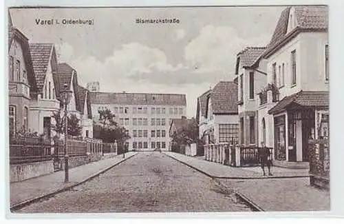 45164 Ak Varel in Oldenburg Bismarckstraße 1912