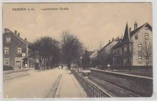 45954 Feldpost Ak Seesen am Harz Lautenthalerstrasse 1915