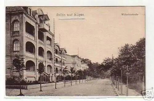 13247 Ak Sellin auf Rügen Wilhelmstrasse 1908