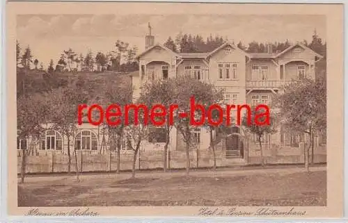 79676 Ak Altenau im Oberharz Hotel u. Pension Schützenhaus um 1930