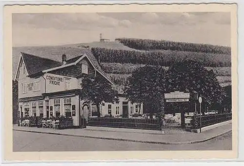 70333 Ak Hahnenklee Oberharz Koditorei und Kaffee um 1940