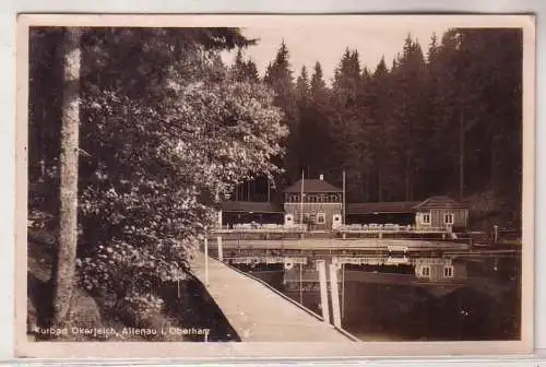 68759 Ak Altenau im Oberharz Kurbad Okerteich 1941