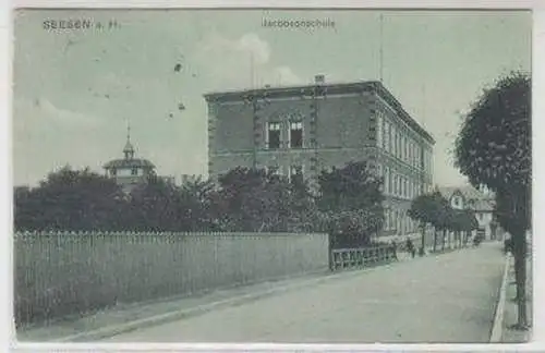 17270 Ak Seesen am Harz Jacobsen Schule 1915