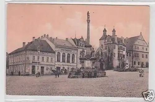 03287 Ak Bensen Marktplatz 1911