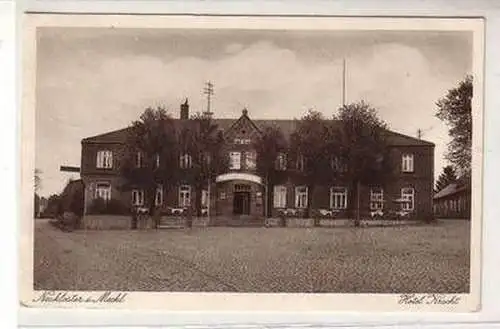 52212 Feldpost Ak Neukloster in Mecklenburg Hotel Kracht 1940