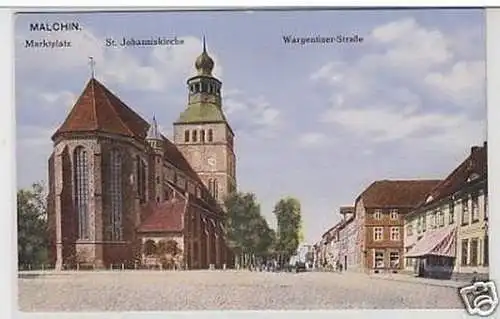 35333 Ak Malchin Marktplatz Wargentiner Strasse 1914