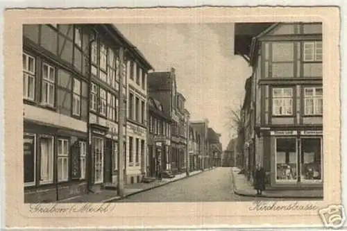 04273 Ak Grabow Mecklenburg Kirchenstrasse 1944