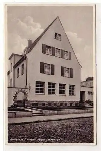 53383 Ak Rinteln an der Weser Jugendherberge um 1940