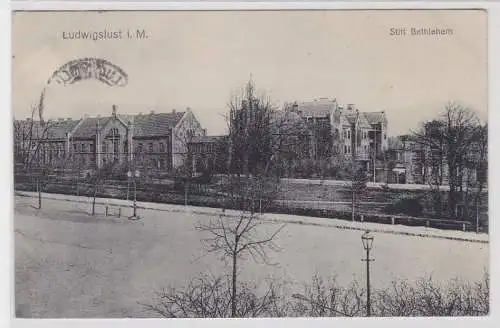 91064 AK Ludwigslust in Mecklenburger - Stift Bethlehem 1925