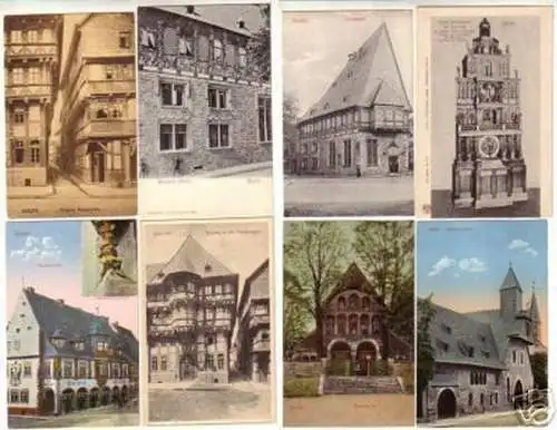 12925/8 Ak Goslar Münzstrasse usw. um 1915