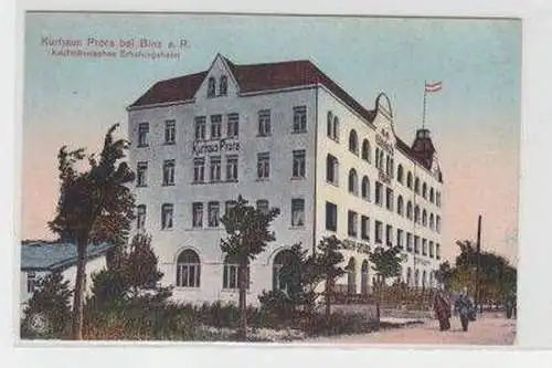 49973 Ak Kurhaus Prora bei Binz auf Rügen um 1910