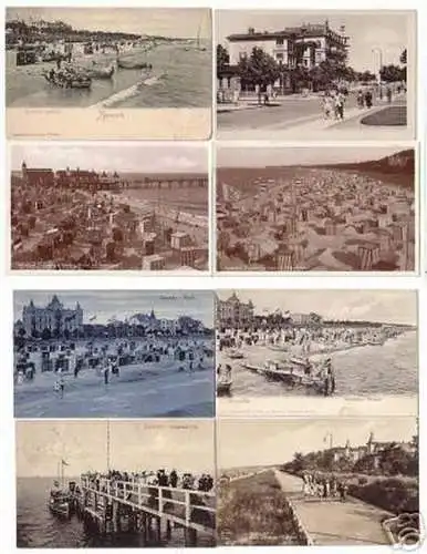 08928/8 Ak Ostseebad Zinnowitz auf Usedom um 1920