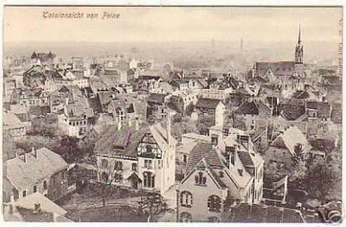 07887 Ak Totalansicht von Peine um 1910