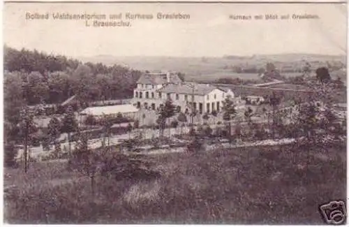 01165 Ak Grasleben bei Helmstedt Waldsanatorium 1910