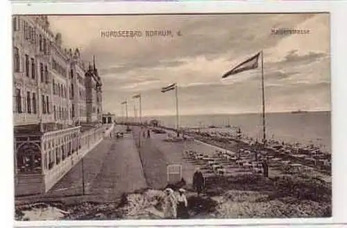 36733 Ak Nordseebad Borkum Kaiserstrasse um 1910