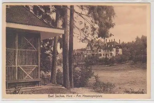 45958 Ak Bad Sachsa Harz am Hexenspielplatz 1914