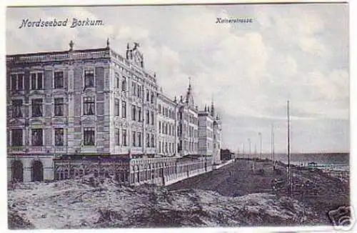 09723 Ak Nordseebad Borkum Kaiserstrasse um 1910