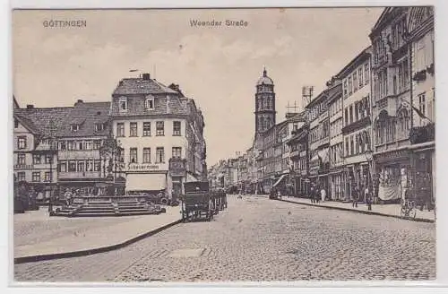 89012 Feldpost Ak Göttingen Weender Strasse 1916